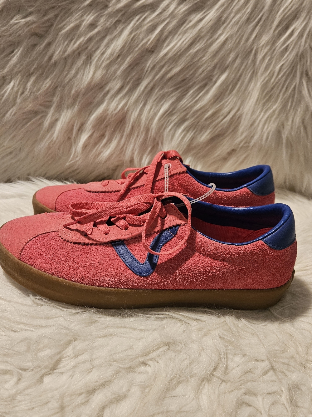 NWOT Vans Sport Low Bambino Honeysuckle Sneakers-Mens